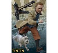 The Adventures Of TINTIN - 61x91,5 cm - AFFICHE / POSTER G