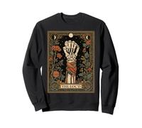 The Afro Girl Melanin Black History Carte de Tarot Africain Sweatshirt