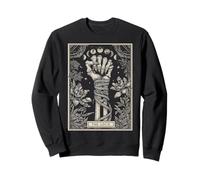 The Afro Girl Melanin Black History Carte de Tarot Africain Sweatshirt
