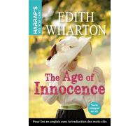 The Age of Innocence - Edith Wharton - Harrap's - broché - Méthode de langue