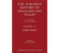 The Agrarian History of England and Wales Volume 4 15001640 - Cambridge University Press - Cambridge University Press - Livre en Anglais - Paperback Cambridge University PressCambridge University Pres