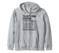 The Aint Coming Cousin Fun Cousins Hommes Femmes réunion de Famille Sweat à Capuche