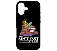 The Ain't Fast Club Drôle de Tortue paresseuse Animaux Qui Coque pour iPhone 17