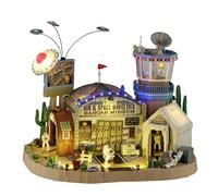 The Air & Space Novelties Hangar Museum avec Alimentateur 4.5V - Lemax Code 5530