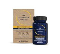 The Akkermansia Company Confort Intestinal - 30 Mds Probiotiques, Camomille, Vit. B2 & B9 - Santé Digestive, Stress & Muqueuses - 30 Comprimés Végans