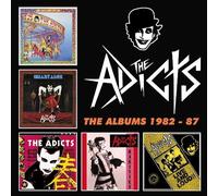 The Adicts – The Albums 1982-87 – Coffret 5 CD (boîtier clamshell) – Import UK