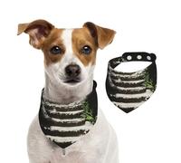 The All-Seeing Eye Écharpe bandana pour chien en coton doux pour chiot, accessoire réglable pour petit, moyen, grand, fille, garçon, chiot moyen