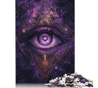 The All Seeing Eye Puzzle 1000 Pièces Educa Jouet en Bois Divertissement Créatif Décoration Intérieure Jeu Éducatif Challenge Toy Adultes & Enfants des 14 Ans 1000pcs (38x26cm)