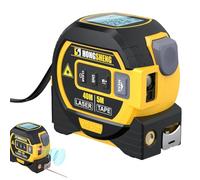 The Almighty Tape Measure Ruler, 2026 New 3 In 1 Rangefinder With Voice, Digital Measuring Tape With Led Display, ±2mm High Accuracy, 40/60/80/100m Measure, Effortless Operation (Yellow,60m)