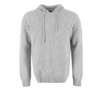THE (Alphabet) - Knitted Sweat à capuche - Homme - Sweatshirts et sweats à capuche - Gris - Taille: L
