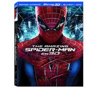 THE AMAZING SPIDERMAN - Blu-ray +Blu-ray 3D Active + DVD VF NEUF (refSonyDV)