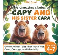 The Amazing Stories of Capy and his sister Cara. Gentle Animal Tales That Teach Kids Calm, Courage and Friendship.: Friendly Capybaras help Children ... Capybara | Full Color | Book For Kids 4-7