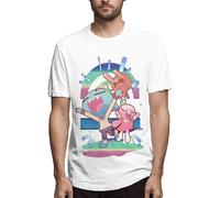 The Amazing World of Gumba-LL T Shirt Men's Classic Short Sleeves Soft Tee Shirts Tops Manches Courtes(XX-Large)