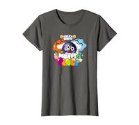 The Amazing World of Gumball Happy Place T-Shirt, Femme, Asphalte, 3XL