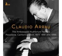 The Ambassador Auditorium Recitals, Pasadena, California, USA, 1977, 1981 & 1986 CD