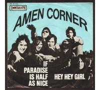 The Amen Corner: If Paradise Is Half As Nice / Hey Hey Girl - Immediate - 7'' - GER