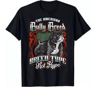 The American Bully Breed Breed Type Not Hype Exotic Bulldog T-Shirt Black M