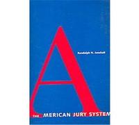 The American Jury System, Yake Contemporary Law Randolph N. Jonakait (Auteur)