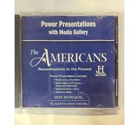 The Americans Power Presentations With Media Gallery Dvd-rom: Reconstruction to the 21st Century