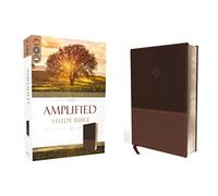 La Bible d'étude Amplifiée – Reliure simili-cuir marron – Harper Collins Publishers