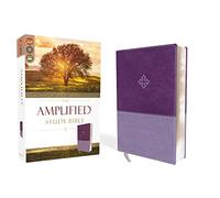 The Amplified Study Bible Leathersoft Purple by Zondervan Zondervan (Auteur)