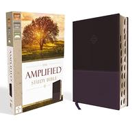 The Amplified Study Bible, Leathersoft, Purple, Thumb Indexed