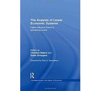 The Analysis Of Linear Economic Systems