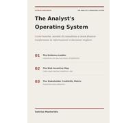 The Analyst’s Operating System: Come banche, società di consulenza e team finance trasformano le informazioni in decisioni migliori