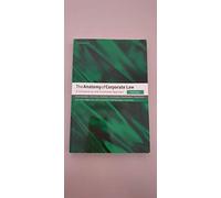 The Anatomy of Corporate Law: A Comparative and Functional Approach – Version originale