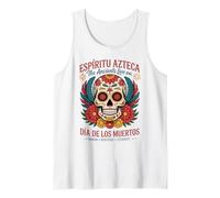 The Ancients Live on - Aztec Spirit Day of The Dead Débardeur