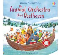 L'orchestre des animaux joue Beethoven – Livre musical interactif, 5 pièces – Usborne