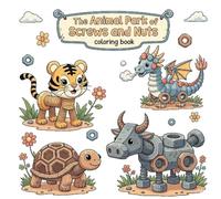 The Animal Park of Screws and Nuts: Creative Coloring Adventure