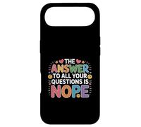 The Answer to All Your Questions is Nope Attitude - Coque pour iPhone Air