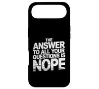 The Answer to All Your Questions is Nope Attitude - Coque pour iPhone Air