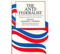 The Anti-Federalist Herbert Storing (Auteur)