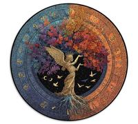 The Arbre de Vie Symbolizes Hope for The Future of Mankind, Angels | pour Adultes || 1000pcs (67.5x67.5cm) Puzzles Jeux ÉduChatifs Puzzles De Décoration Intérieure