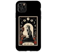 The Arcade Girl Carte de Tarot rétro des années 80 Motif Squelette Coque pour iPhone 11 Pro Max