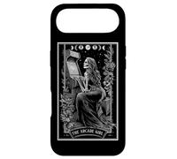 The Arcade Girl Carte de Tarot rétro des années 80 Motif Squelette Coque pour iPhone Air
