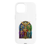 The Archanges Group of Angels Sacred Faith Art Coque pour iPhone 15