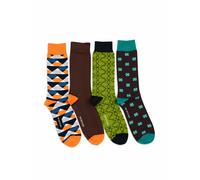 The Arctic Bay Chaussettes 'GAEA EDITION Gift box 4 Pack Unisex' mélange de couleurs, Taille 36-40