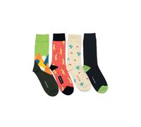 The Arctic Bay Chaussettes 'JANGWA EDITION Gift box 4 Pack Unisex' mélange de couleurs, Taille 36-40
