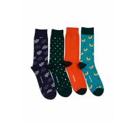 The Arctic Bay Chaussettes 'SHINRIN EDITION Gift box 4 Pack Unisex' mélange de couleurs, Taille 41-45