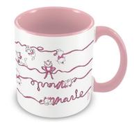 The Aristocats - Mug (Taille unique) (Blanc/Rose)