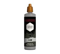 The Army Painter Airbrush Medium, flacon compte-gouttes de 100 ml, médium de peinture acrylique, diluant pour aérographe, améliorant le débit pour l'aérographe et la peinture de figurines Wargaming
