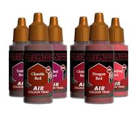 The Army Painter, Airbrush Primary Bundle Red, 2 triades x 6 x 18 ml