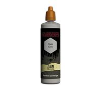The Army Painter, Airbrush Primer Grey, 100 ml flacon compte-gouttes | Apprêt acrylique pour aérographie et peinture de figurines de Wargame, idéal jeux de plateau