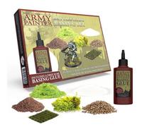 The Army Painter Battlefields Basing Set Collection De Base Pour Socles Et Décors Avec Guide Et Colle Gratuits Pour La Peinture Sur Figurines De Wargames Et Jeux De Rôle