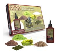 The Army Painter Battlefields Basing Set Collection De Base Pour Socles Et Décors Avec Guide Et Colle Gratuits Pour La Peinture Sur Figurines De Wargames Et Jeux De Rôle