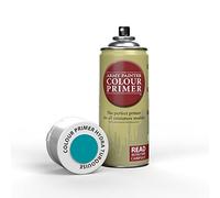The Army Painter Colour Primer Hydra Turquoise, apprêt en spray acrylique, 400 ml, peinture en spray pour base d'apprêt miniature, jeux de rôle de table, jeux de société et modélisation miniature