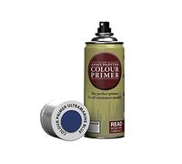 The Army Painter, Colour Primer Ultramarine Blue, 400 ml Spray Acrylique Bleu Outremer, Apprêt pour la Peinture de Figurines Warhammer et Donjon et Dragon
